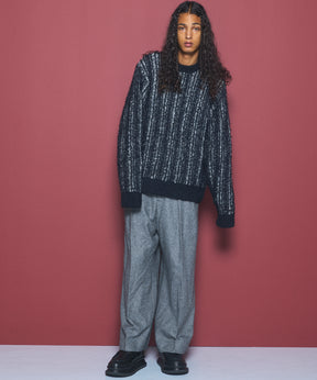 [Italian Dead Stock Fabric] Prime-Over Regular Collar Long Sleeve Shirt