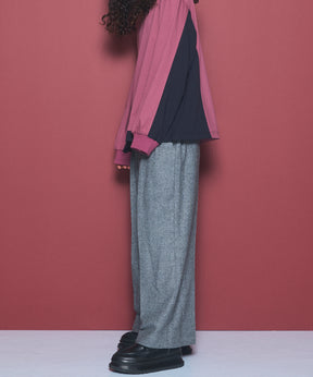 [Italian Dead Stock Fabric] Prime-Over Regular Collar Long Sleeve Shirt