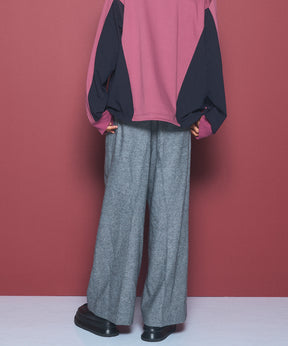 [Italian Dead Stock Fabric] Prime-Over Regular Collar Long Sleeve Shirt