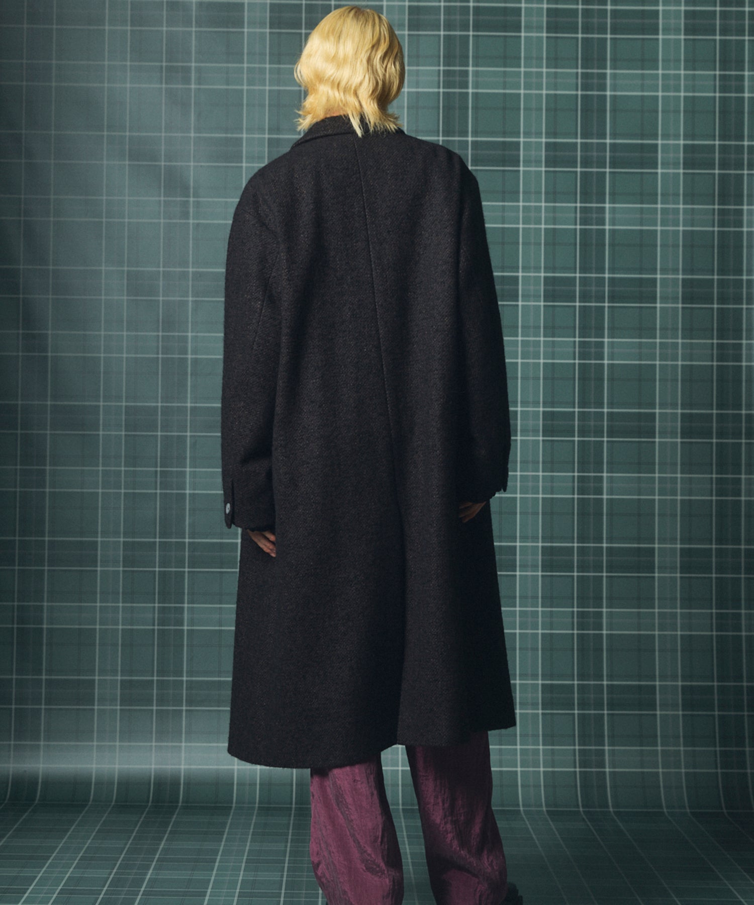 [26AW PRE-ORDER] [Italian dead stock fabric] Prime over regular collar shirt coat