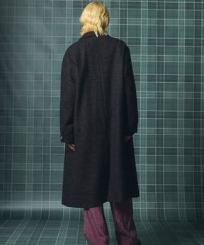 [26AW PRE-ORDER] [Italian dead stock fabric] Prime over regular collar shirt coat