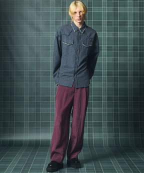 【26AW PRE-ORDER】Banana Curve Silhouette Prime-Wide Cargo Trousers