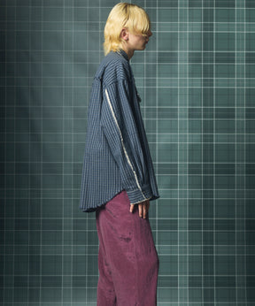 【26AW PRE-ORDER】デストロイダメージプライムオーバーコットンネルウエスタンシャツ