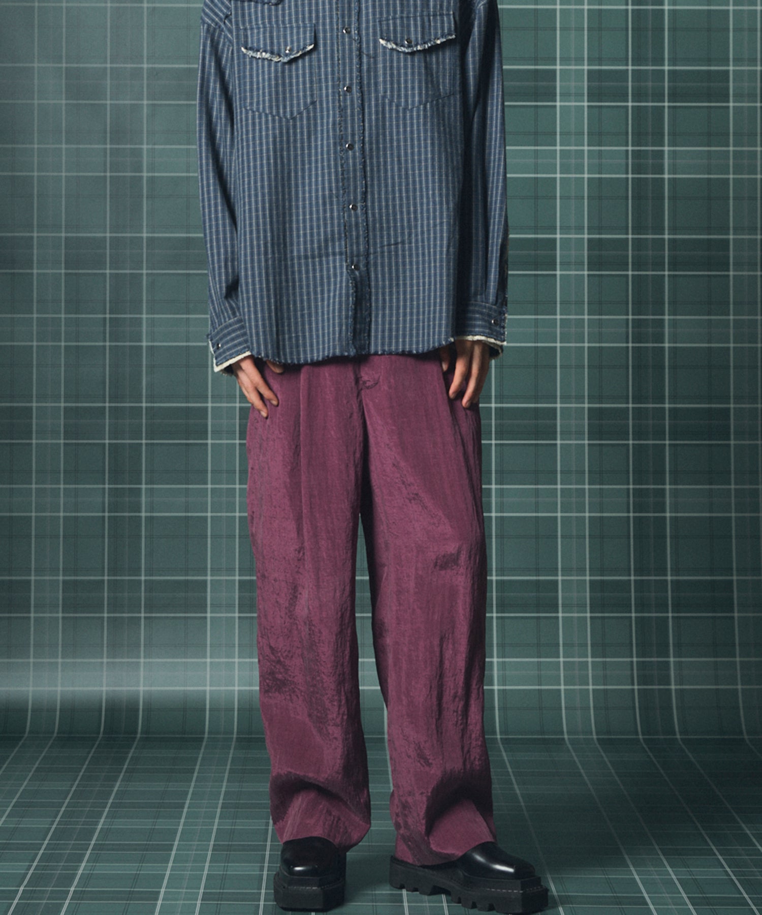 【26AW PRE-ORDER】Banana Curve Silhouette Prime-Wide Cargo Trousers