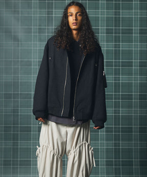 [26AW PRE-ORDER] [Italian dead stock fabric] Prime over regular collar shirt coat