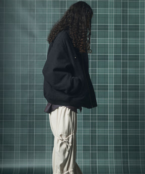 [26AW PRE-ORDER] [Italian dead stock fabric] Prime over regular collar shirt coat
