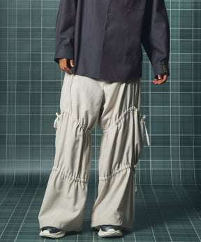 【26SS PRE-ORDER】Airy Striped Gabardine Prime-Wide Two-tuck Pants