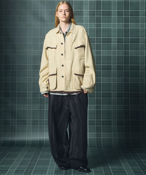 【26AW PRE-ORDER】페이드 인 사이드 아웃 프라임 와이드 3D 전환 스웨트 팬츠
