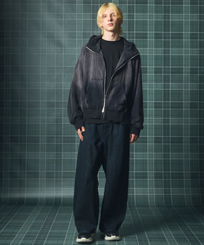 Three-Dimensional Cutting Denim Pants