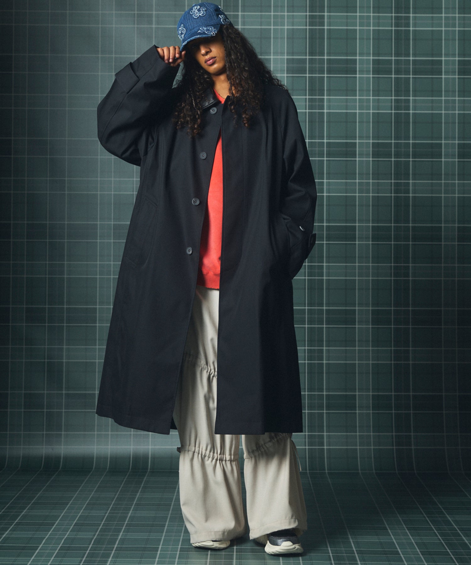 【26SS PRE-ORDER】Airy Striped Gabardine Prime-Wide Two-tuck Pants