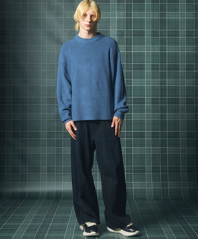 C/A Prime-Over Pullover Crew Neck Knit