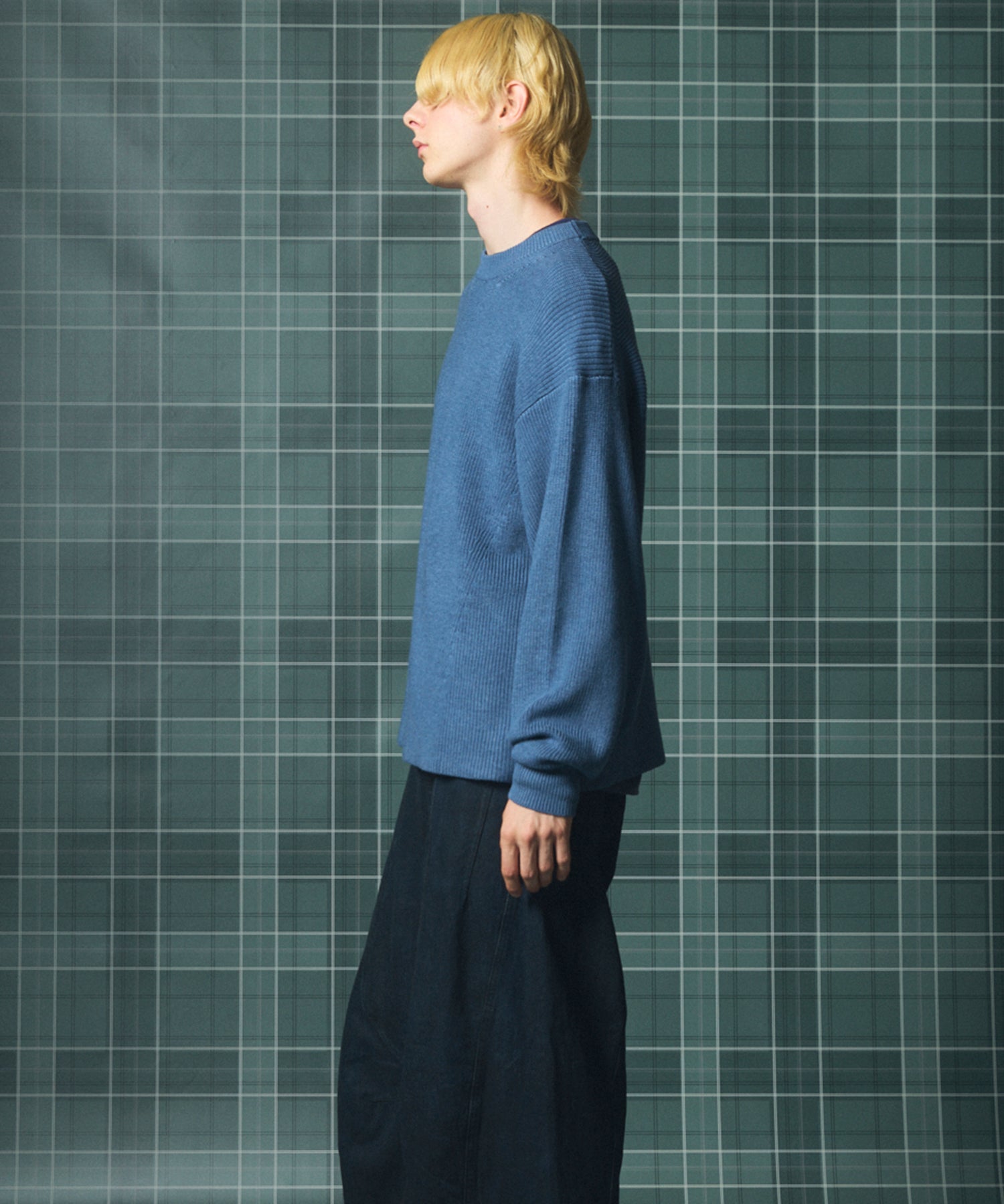 C/A Prime-Over Pullover Crew Neck Knit