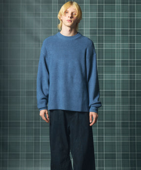 C/A Prime-Over Pullover Crew Neck Knit