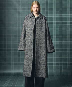 【26AW PRE-ORDER】【Italian Dead Stock Fabric】プライムオーバーステンカラーコート