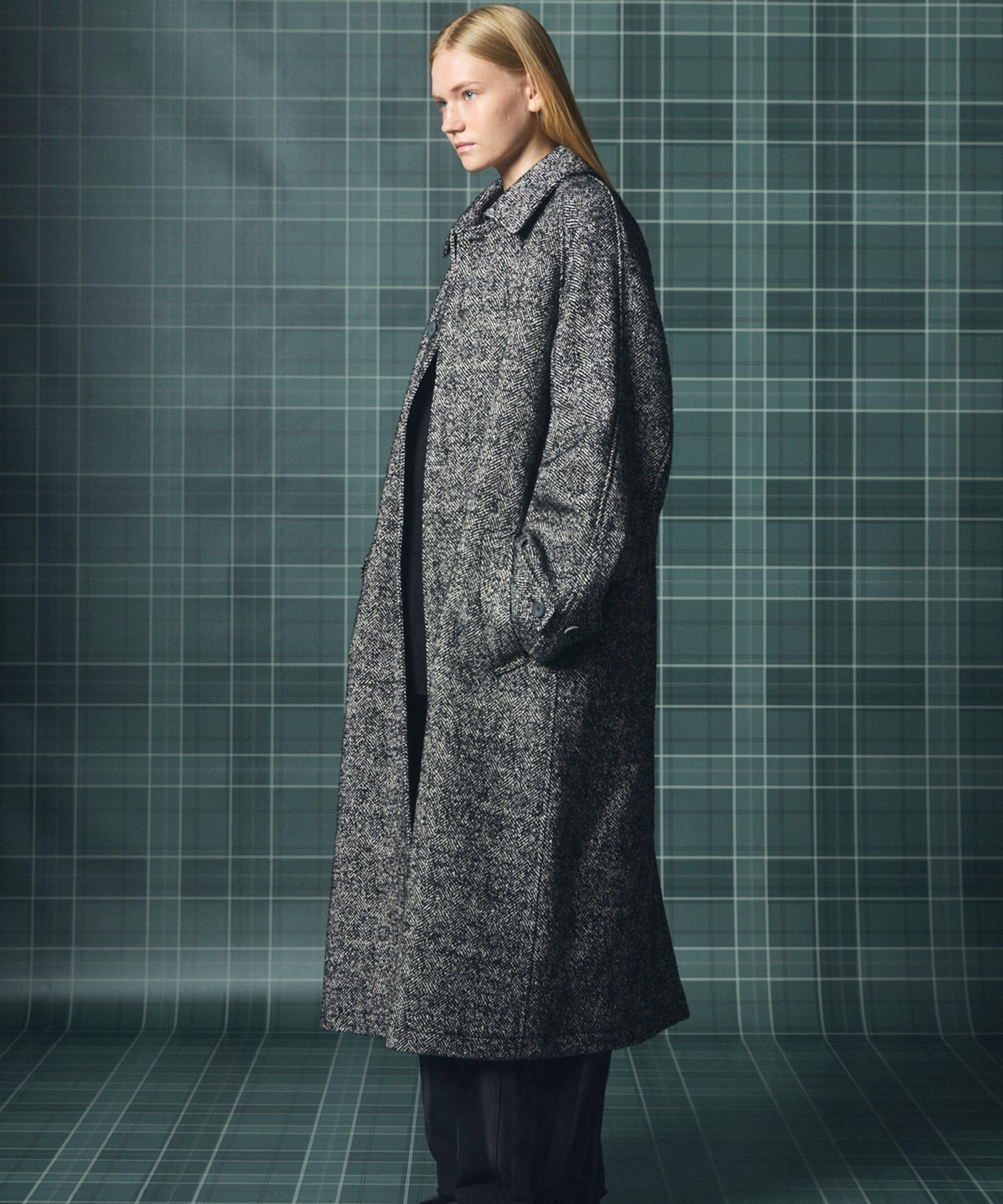 【26AW PRE-ORDER】【Italian Dead Stock Fabric】プライムオーバーステンカラーコート
