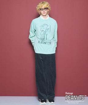 Wide-Wale Corduroy One-Tuck Pants
