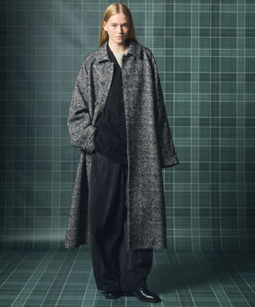 【26AW PRE-ORDER】ディープフロントネックプライムオーバー3Bウールリネンスキッパーシャツ
