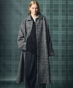 【26AW PRE-ORDER】【Italian Dead Stock Fabric】プライムオーバーステンカラーコート