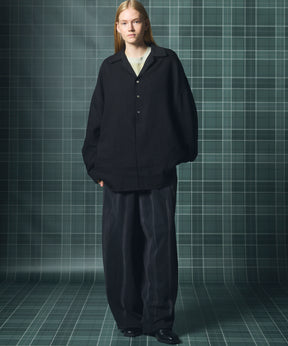 【26AW PRE-ORDER】페이드 인 사이드 아웃 프라임 와이드 3D 전환 스웨트 팬츠