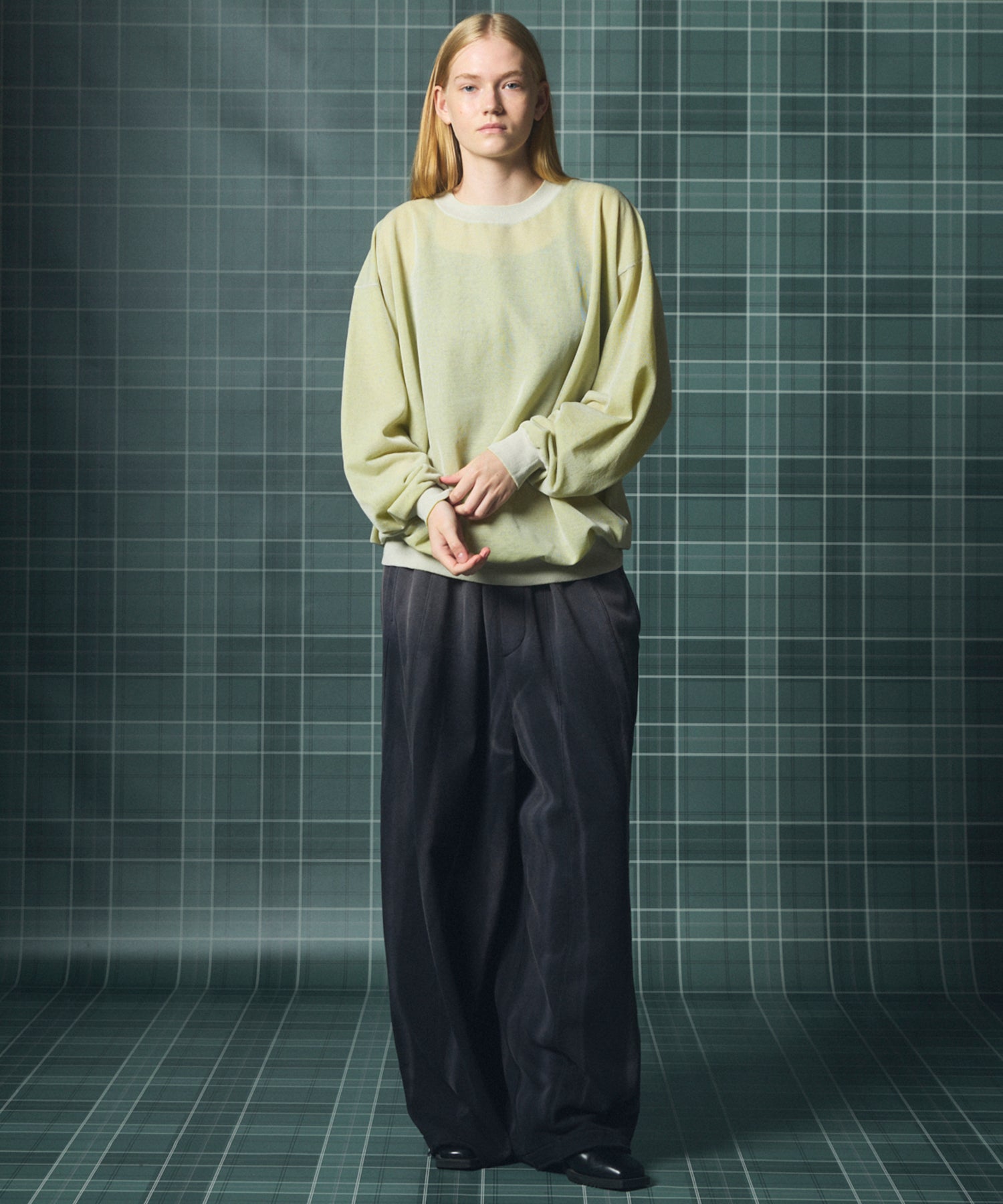 [26SS PRE-ORDER] Airy Striped Gabardine Prime-Over Short-sleeved Shirt