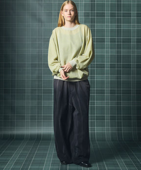【26AW PRE-ORDER】페이드 인 사이드 아웃 프라임 와이드 3D 전환 스웨트 팬츠