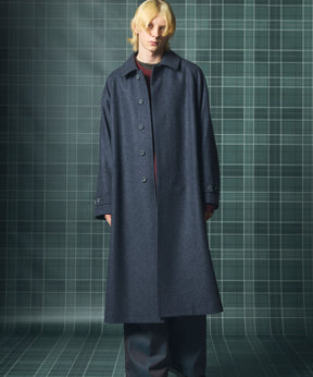 【26AW PRE-ORDER】【Italian Dead Stock Fabric】プライムオーバーステンカラーコート
