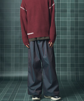 [26AW PRE-ORDER] Banana Curve Silhouette Prime-Wide Cargo Trousers