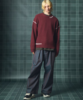 [26AW PRE-ORDER] Banana Curve Silhouette Prime-Wide Cargo Trousers