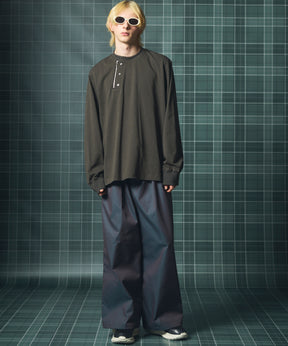 [26AW PRE-ORDER] Banana Curve Silhouette Prime-Wide Cargo Trousers