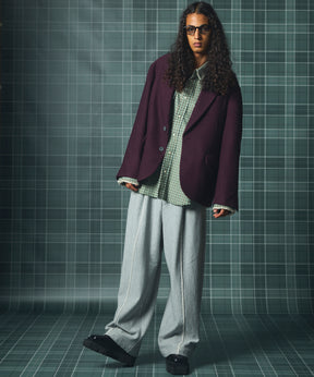 【26AW PRE-ORDER】ヘビーウェイトスウェットプライムワイドピンタックイージーパンツ