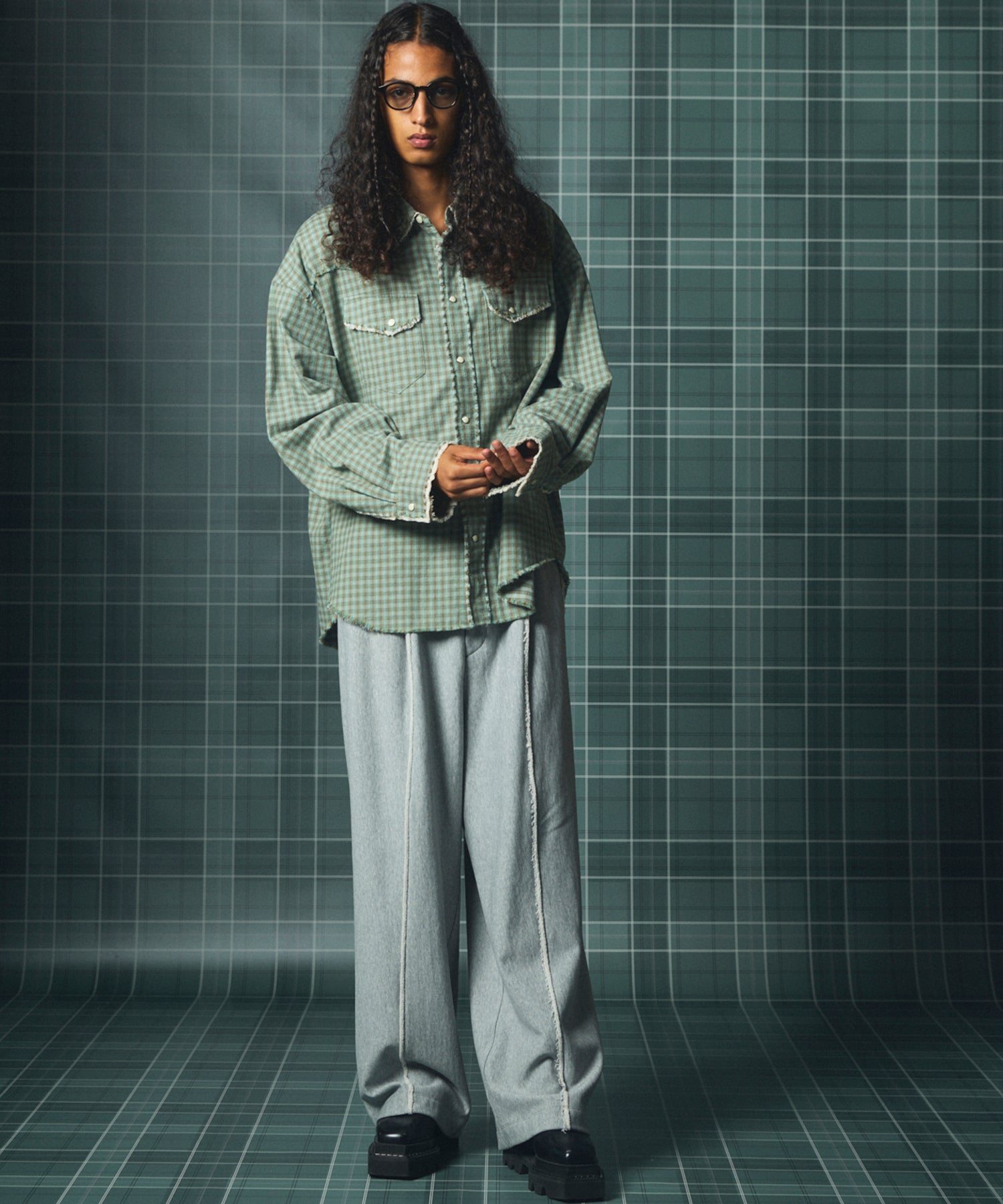 【26AW PRE-ORDER】ヘビーウェイトスウェットプライムワイドピンタックイージーパンツ