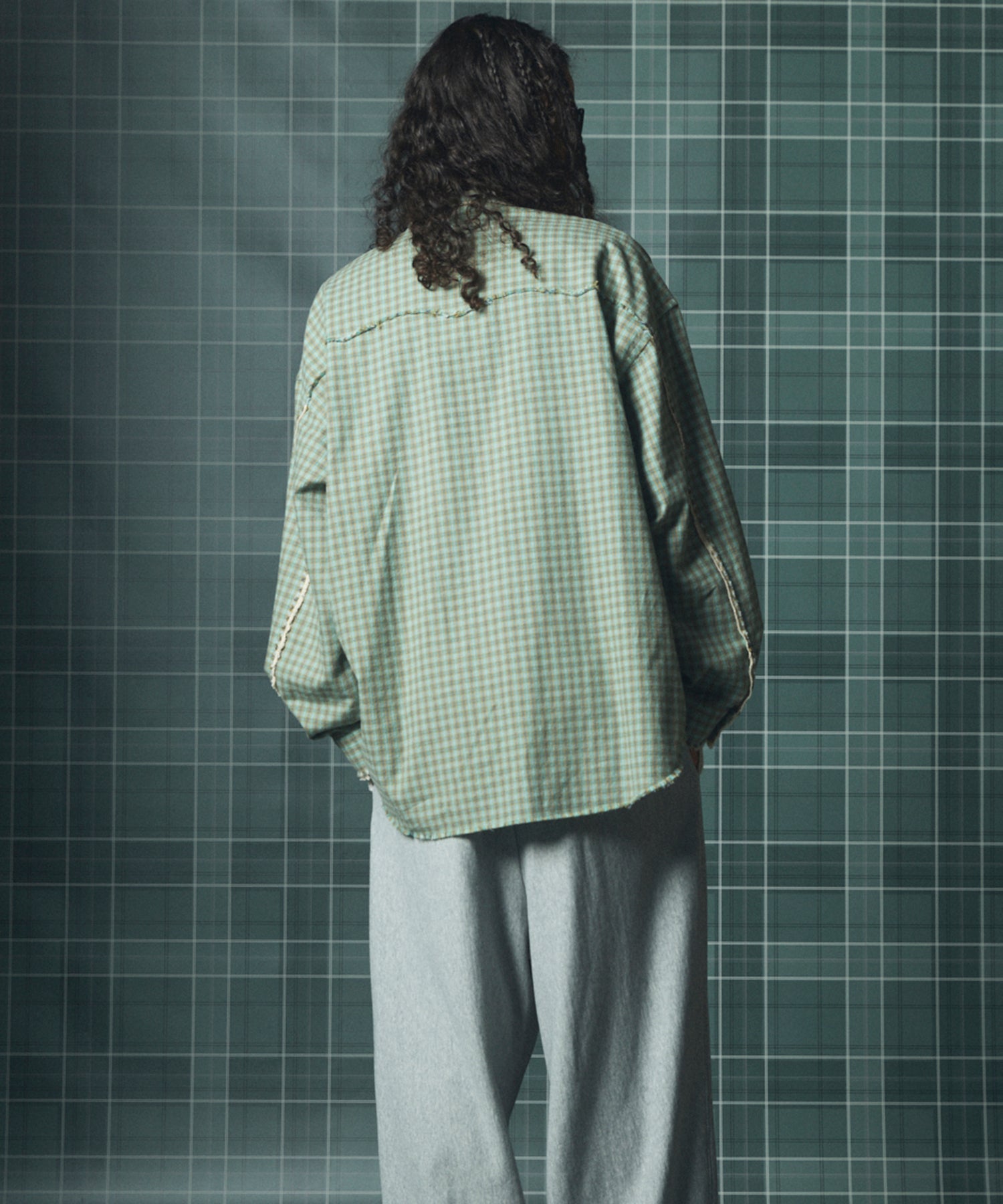 【26AW PRE-ORDER】デストロイダメージプライムオーバーコットンネルウエスタンシャツ