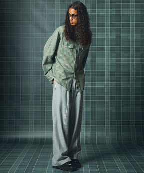 【26AW PRE-ORDER】デストロイダメージプライムオーバーコットンネルウエスタンシャツ
