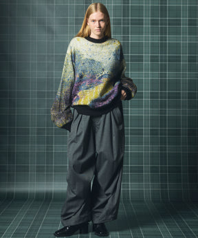 [26AW PRE-ORDER] Banana Curve Silhouette Prime-Wide Cargo Trousers