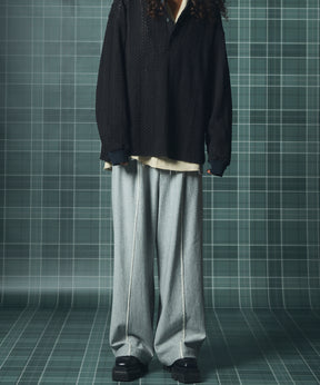 【26AW PRE-ORDER】ヘビーウェイトスウェットプライムワイドピンタックイージーパンツ