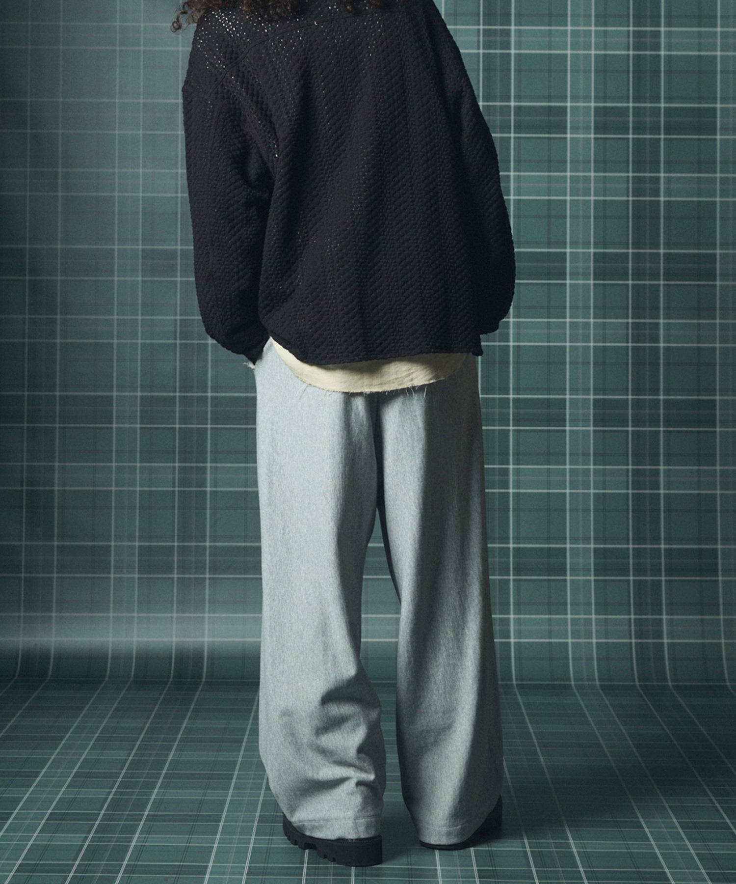 【26AW PRE-ORDER】ヘビーウェイトスウェットプライムワイドピンタックイージーパンツ