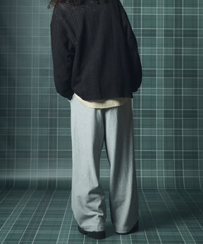 【26AW PRE-ORDER】ヘビーウェイトスウェットプライムワイドピンタックイージーパンツ