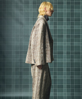 【Italian Dead Stock Fabric】Prime-Over Regular Collar Long Sleeve Shirt
