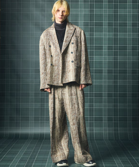 【26AW PRE-ORDER】カラースイッチングアクリルウールポンチプライムオーバーモックネックスウェット