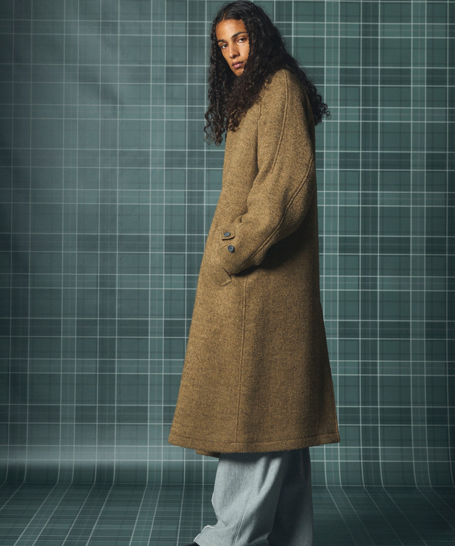 【26AW PRE-ORDER】【Italian Dead Stock Fabric】プライムオーバーステンカラーコート