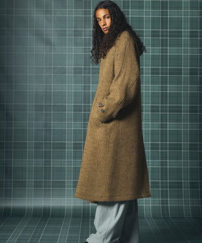 【26AW PRE-ORDER】【Italian Dead Stock Fabric】プライムオーバーステンカラーコート