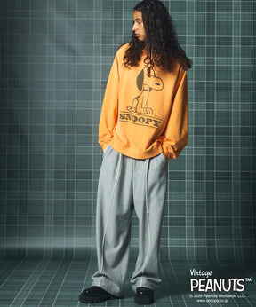 【26AW PRE-ORDER】ヘビーウェイトスウェットプライムワイドピンタックイージーパンツ