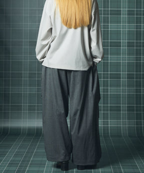 [26AW PRE-ORDER] Banana Curve Silhouette Prime-Wide Cargo Trousers
