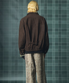 Dress-Fit Sheep Leather Double Rider Jacket