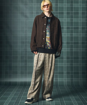 [Italian Dead Stock Fabric] Prime-Over Regular Collar Long Sleeve Shirt