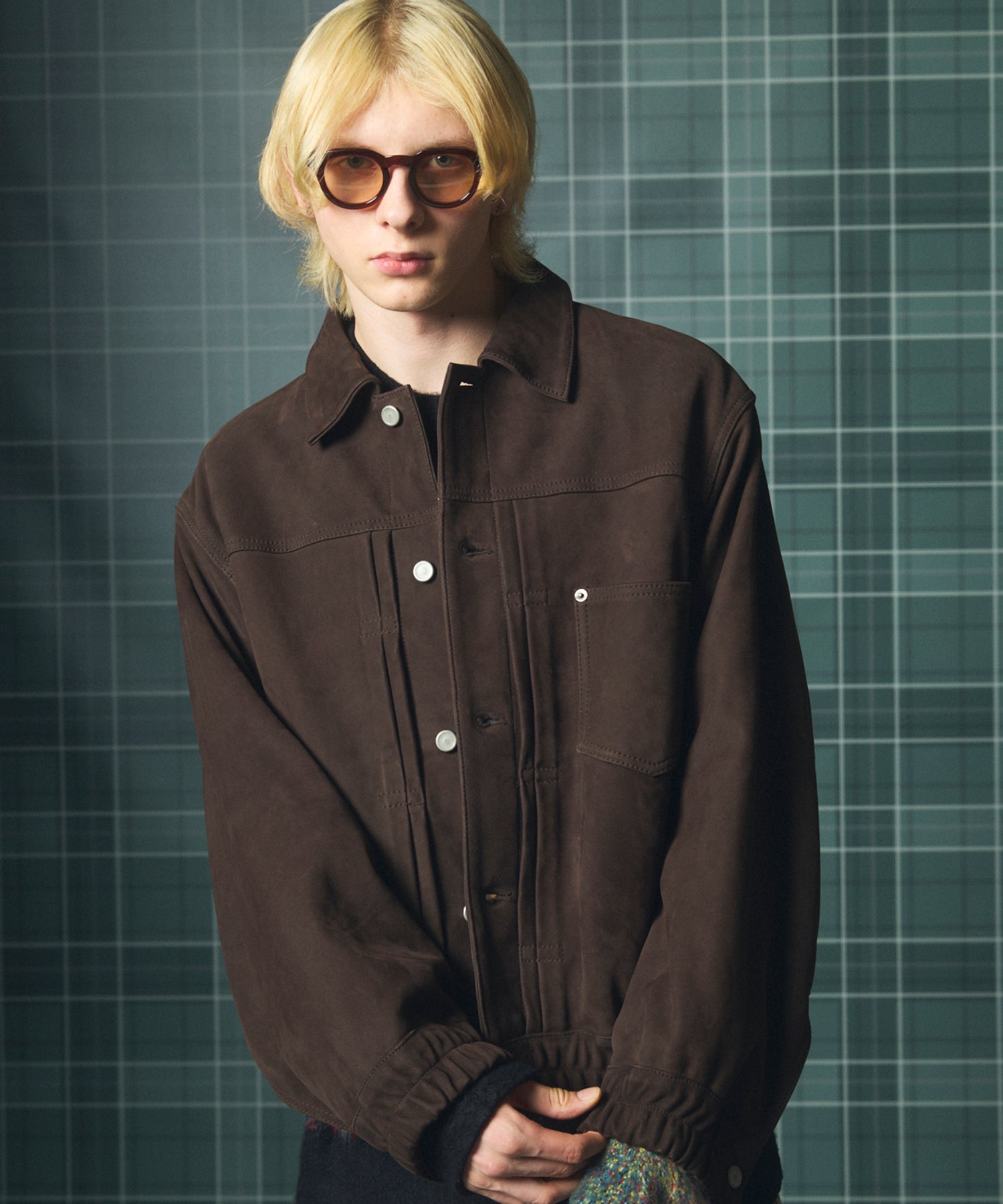 Dress-Fit Sheep Leather Double Rider Jacket