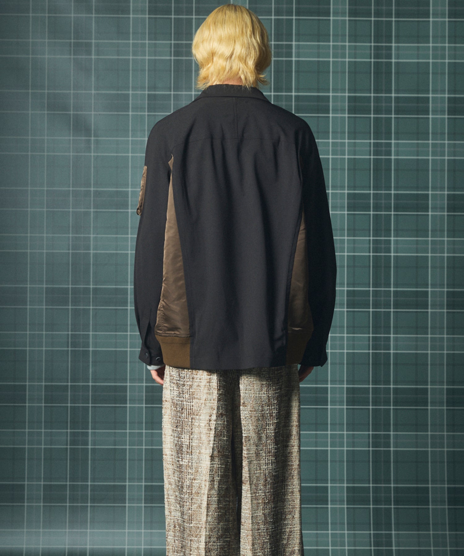 【26AW PRE-ORDER】MA-1ドッキングプライムオーバーロングスリーブシャツ