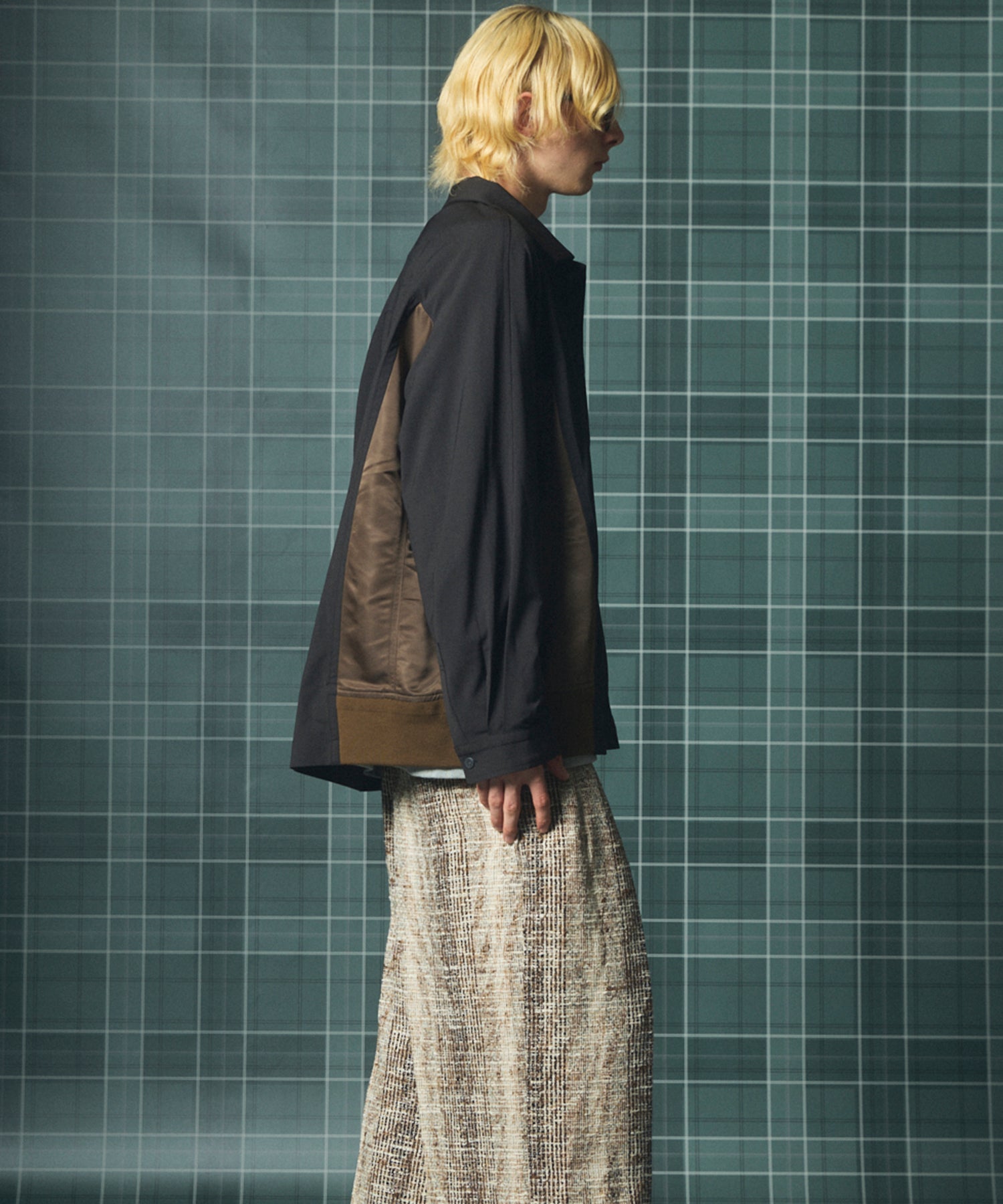【26AW PRE-ORDER】MA-1ドッキングプライムオーバーロングスリーブシャツ