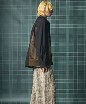 【26AW PRE-ORDER】MA-1ドッキングプライムオーバーロングスリーブシャツ