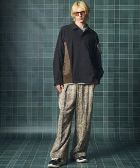 【26AW PRE-ORDER】MA-1ドッキングプライムオーバーロングスリーブシャツ